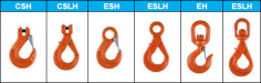 Řetězový závěs dvoupramenný – zakončený vidlicovým hákem s pojistkou CSH